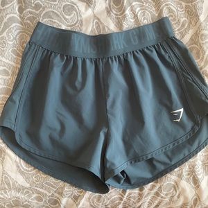 Gymshark Teal athletic shorts Small